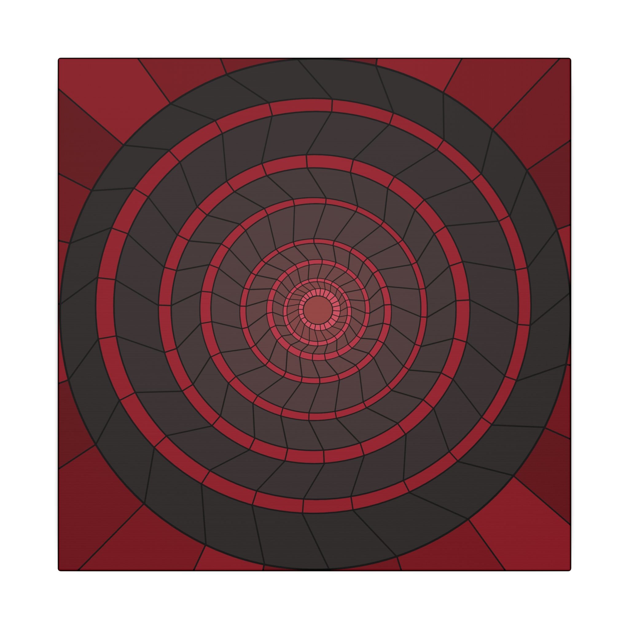 Matte Canvas, Stretched, 0.75" (Multi-Size) 14" x 14" 0.75''