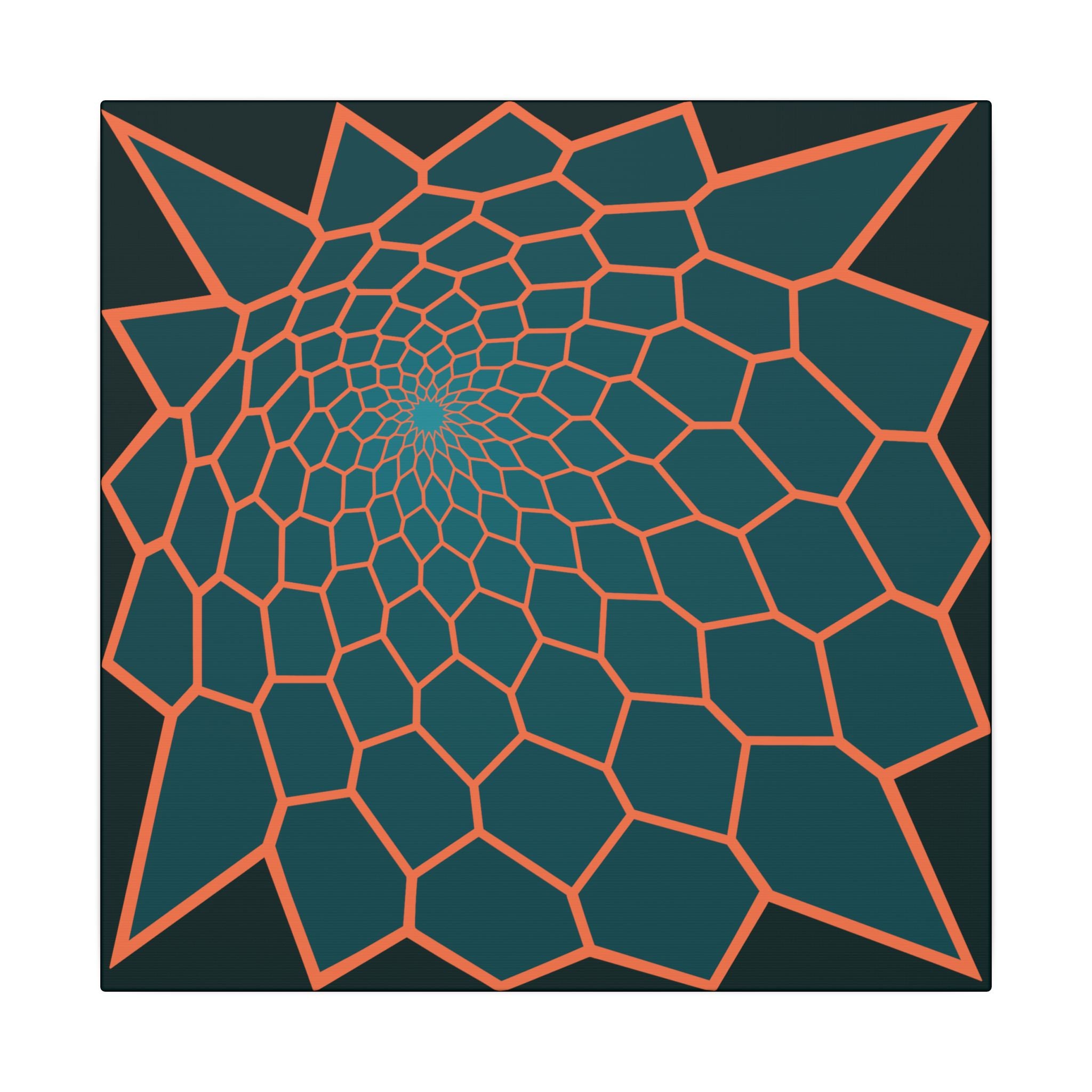 Matte Canvas, Stretched, 0.75" (Multi-Size) 14" x 14" 0.75''