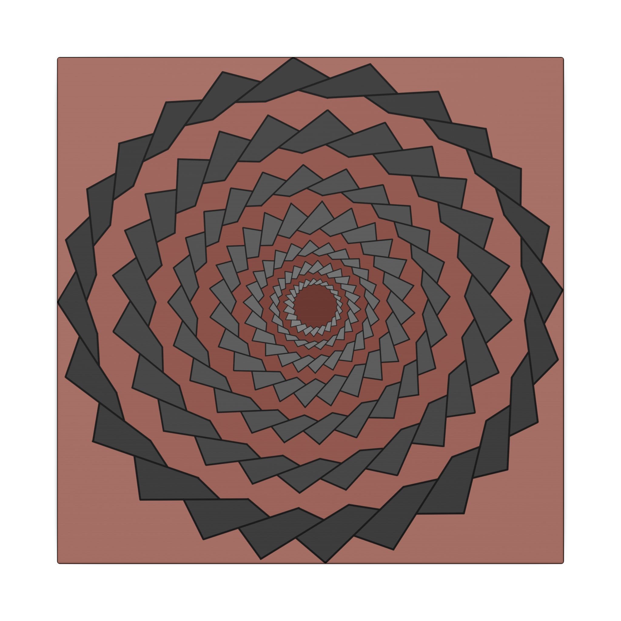 Matte Canvas, Stretched, 0.75" (Multi-Size) 14" x 14" 0.75''