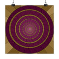 Abstract Spiral Art Poster — Geometric Matte Vertical Wall Print 10″ x 10″ Matte